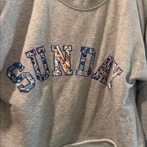 Anthropologie light Sunday sweater